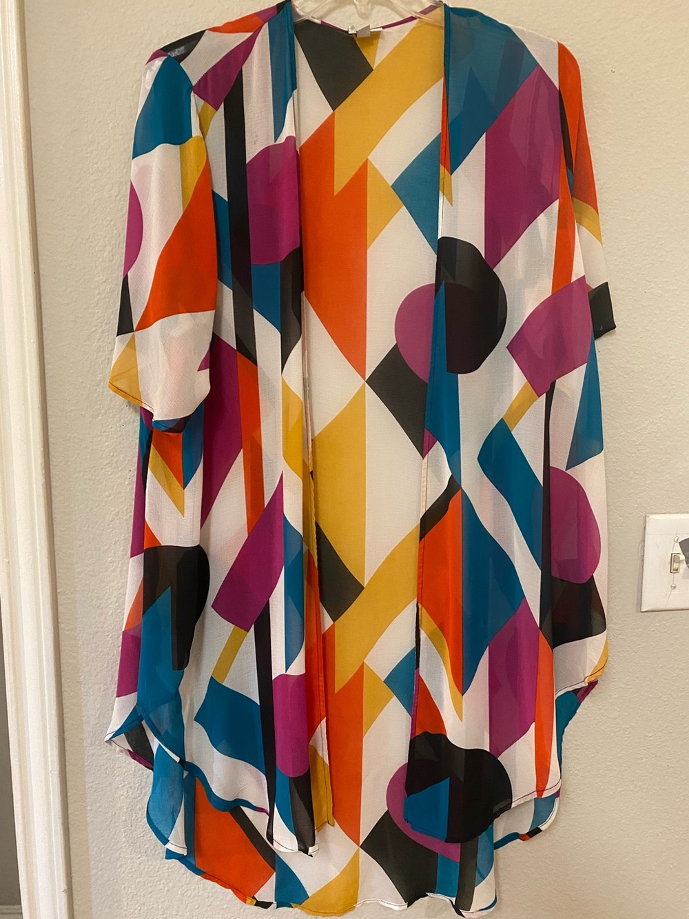 Torrid Geometric Sheer Kimono - Quick List For Show